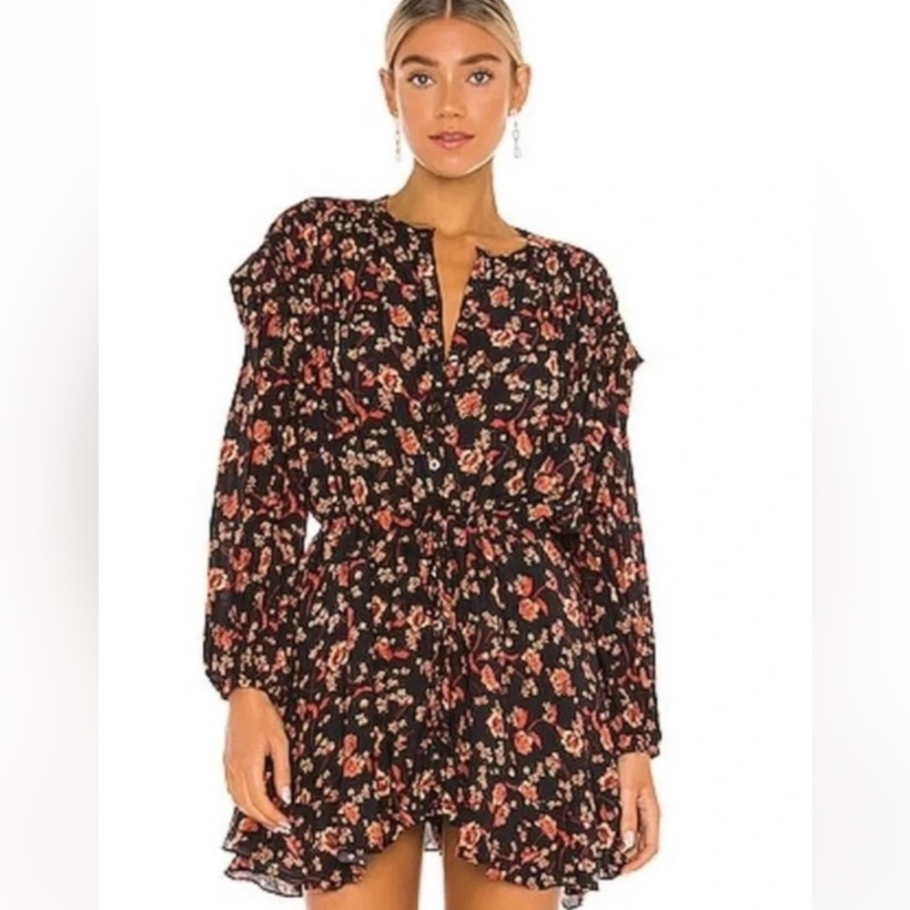 Free People Flower Fields Mini Dress